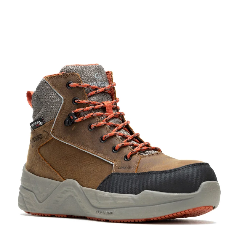 Men's Wolverine Boots, Proshift Mid LX EnergyBound 6" CarbonMax Work Boot