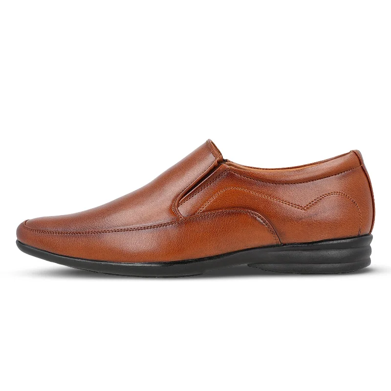 Men's Loafer Formal Shoes - WF6015 Tan