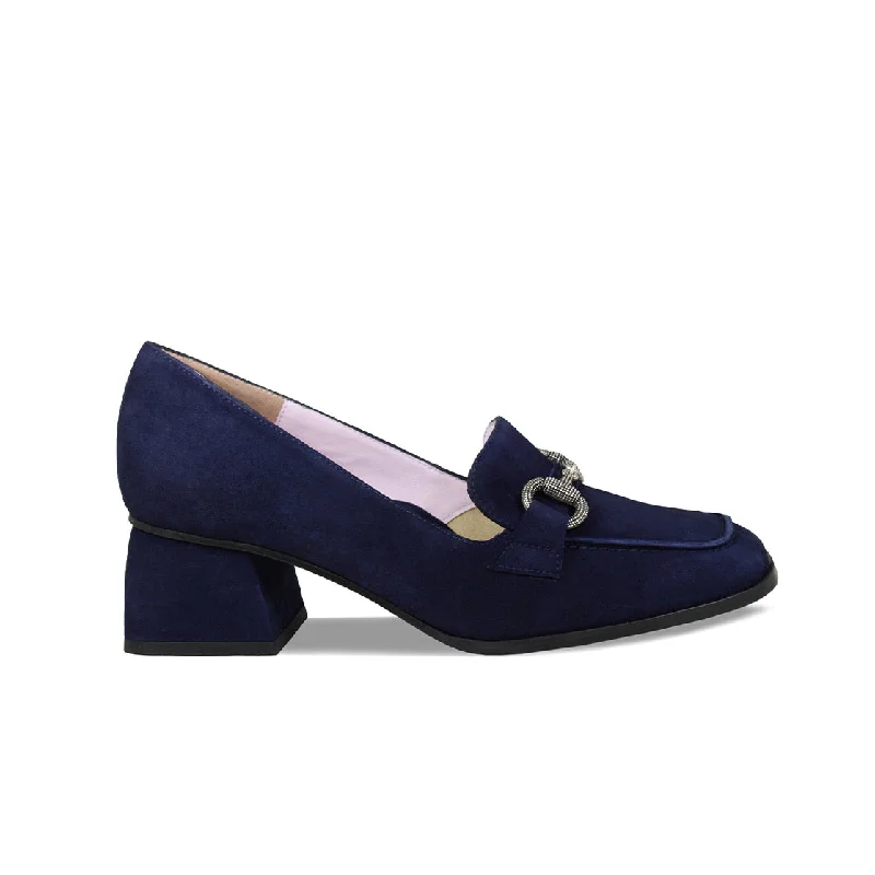 Giselle: Navy Suede