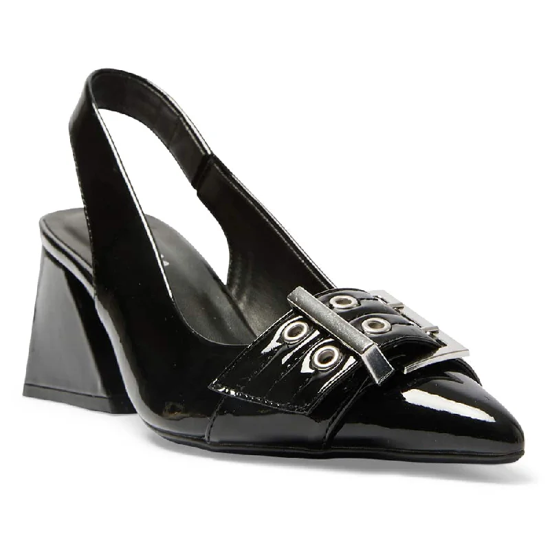 Legacy Heel in Black Patent