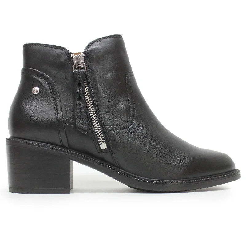 Bacarot Leather Women's Ankle Boots