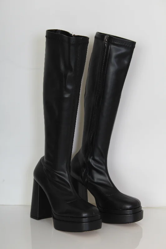 SILAR - Leather Platform Boots