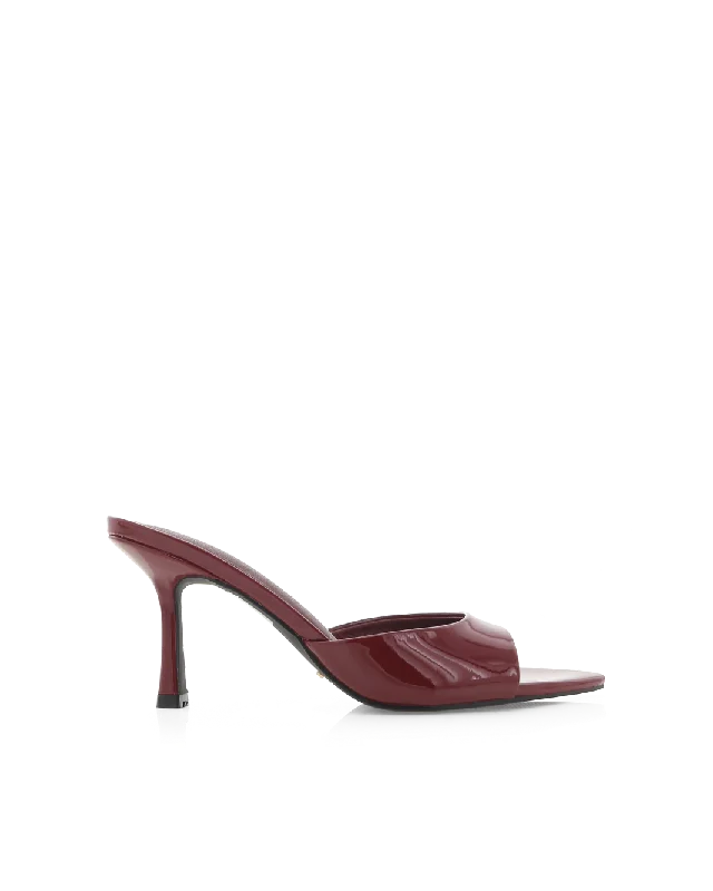 XANTHE - CHERRY RED PATENT