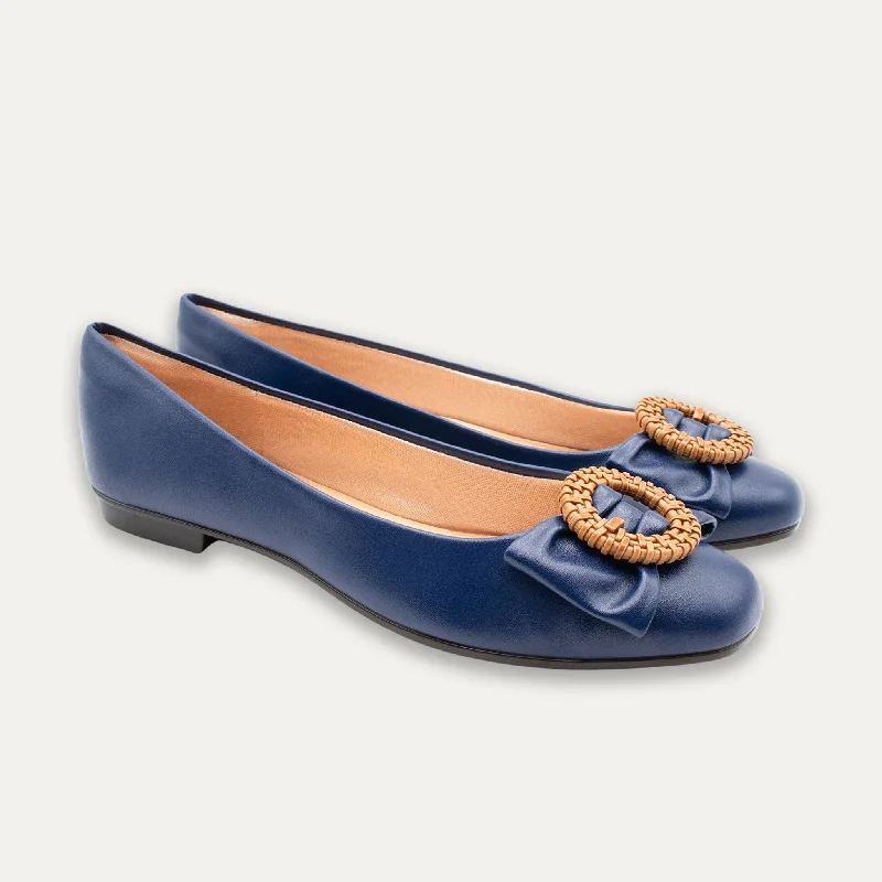 Ana Indigo Ballet Flats