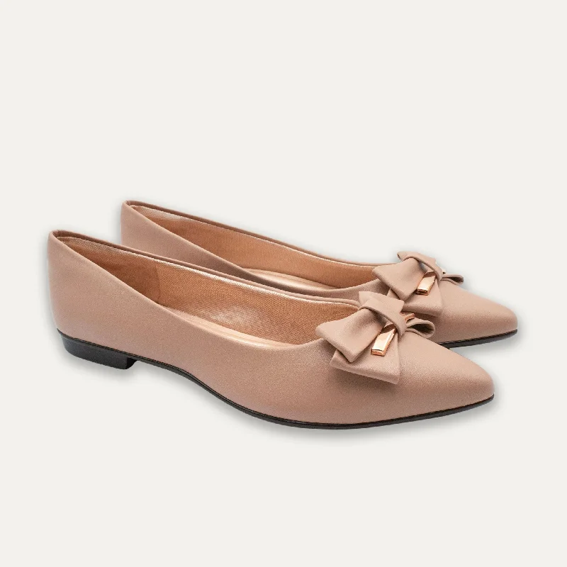 Belkis Antique Pointed Toe Flats