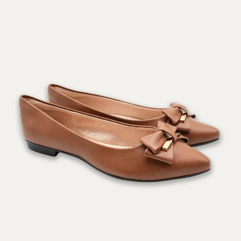 Belkis Whisky Pointed Toe Flats