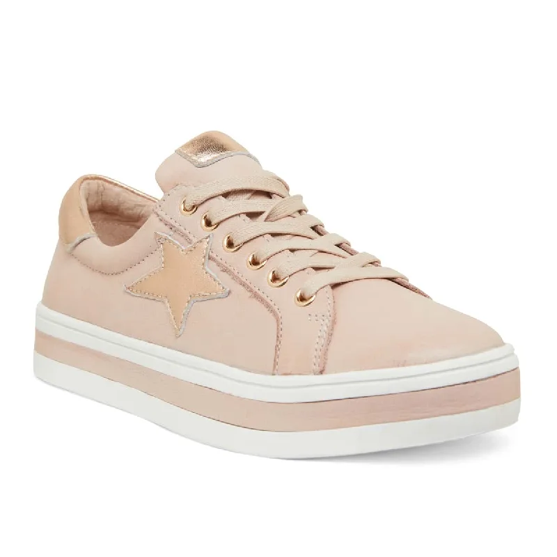 Ultra Sneaker in Blush Leather