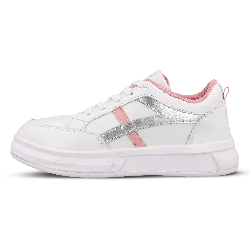 Women's Lace-up Sneaker - WY3358 White