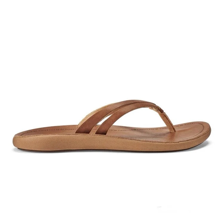 Women's Kapehe Luana Flip Flop Sandal-Sahara/Sahara